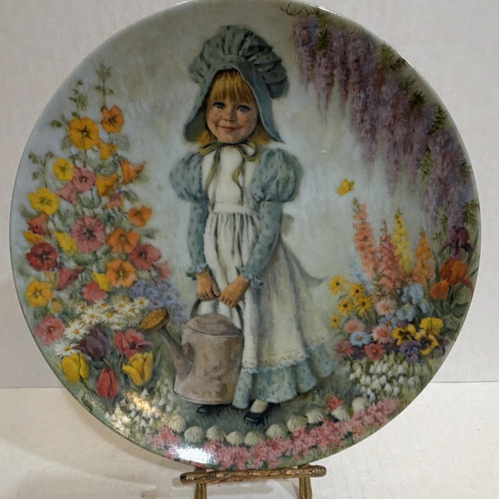 Reco Mother Goose "Mary, Mary" Collector Plate 1979 Limited Edition China
